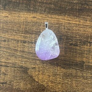 Elegant Purple Pendant Necklace